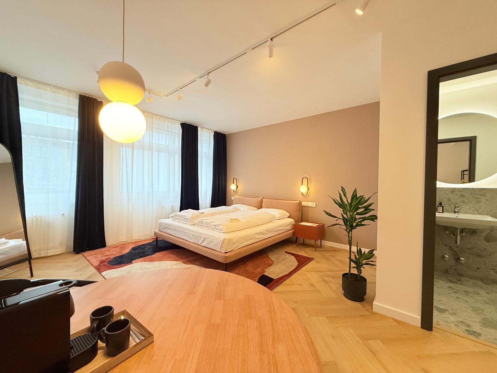 Stayzz By Homyzz - Modern Studios Alsterdorf -Winterhude- Stadtpark Hamburg Ngoại thất bức ảnh