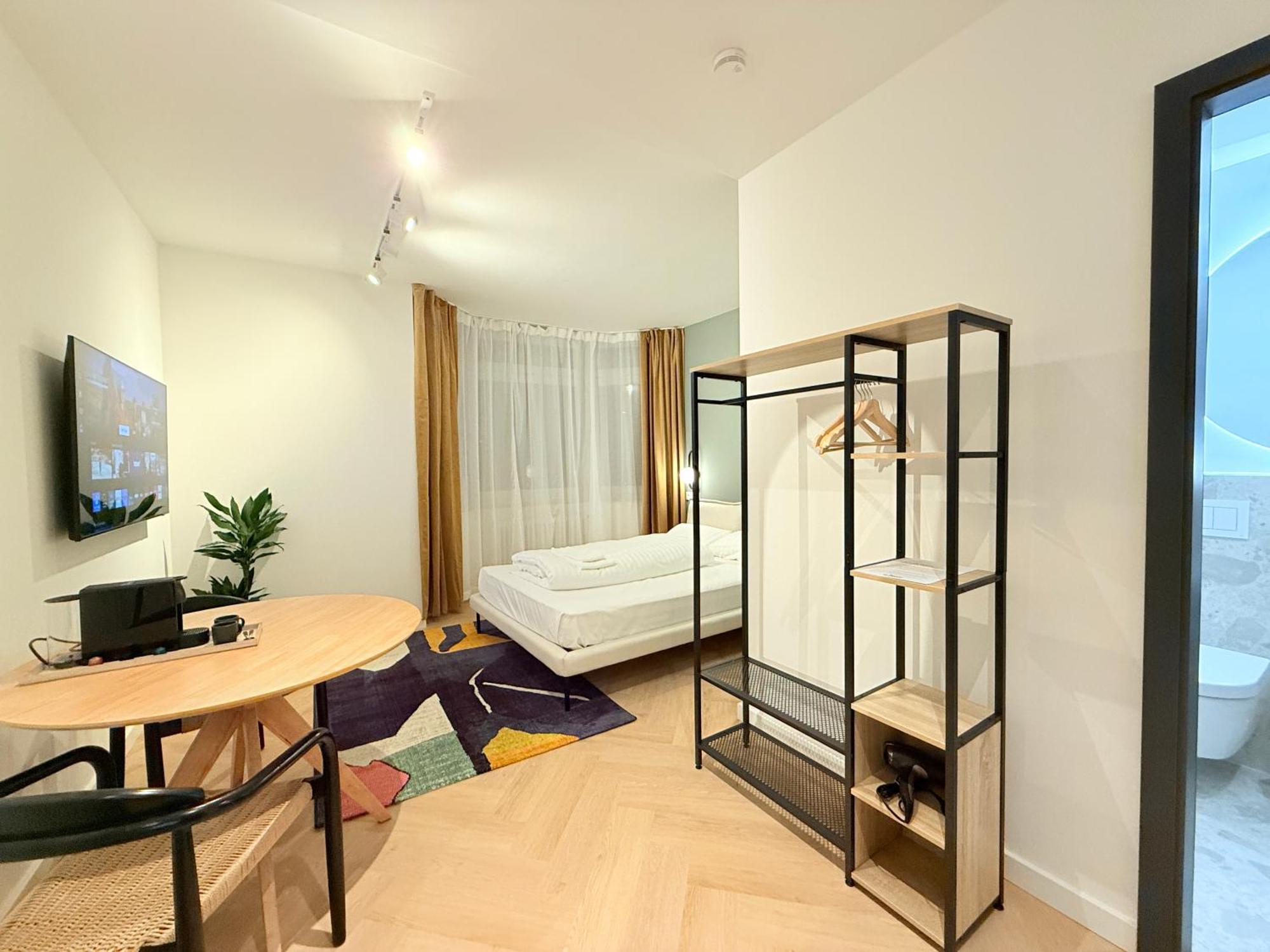 Stayzz By Homyzz - Modern Studios Alsterdorf -Winterhude- Stadtpark Hamburg Ngoại thất bức ảnh